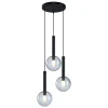 Lampa wisząca NIKO BLACK 3 (ML0333) - Milagro