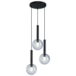 Lampa wisząca NIKO BLACK 3 (ML0333) - Milagro