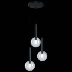 Lampa wisząca NIKO BLACK 3 (ML0333) - Milagro