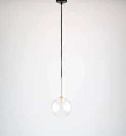 Lampa wisząca NILOS BLACK / GOLD 1 (5941) - TK Lighting