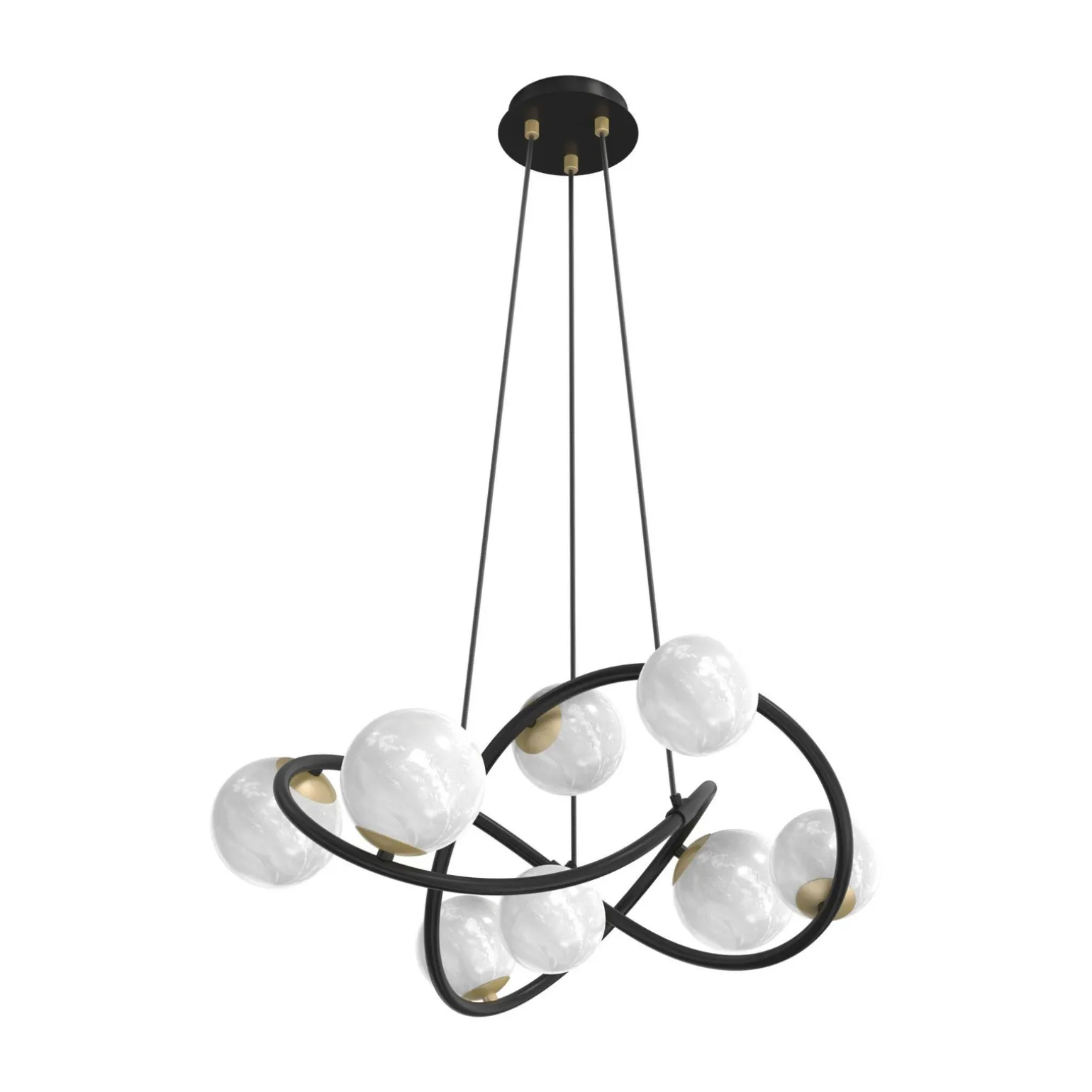 Lampa wisząca NISYRO (MD4922-8-EBGN) - Zuma Line