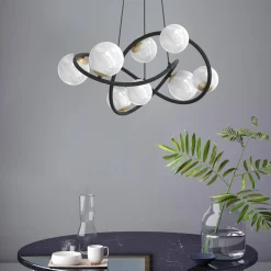 Lampa wisząca NISYRO (MD4922-8-EBGN) - Zuma Line