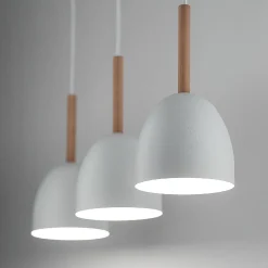 Lampa wisząca NORD 3 PŁ biała listwa (4869) - TK Lighting