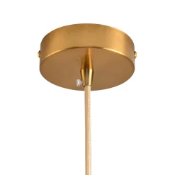 Lampa wisząca ORBITA biało złota 20 cm (DP0067-200) - Step into Design