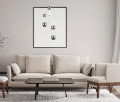 Lampa wisząca Oter (PND-83728-21W-3K-CH) - Italux