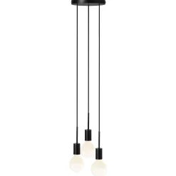 Lampa wisząca PACO Nordlux E27 3x25W Metal Czarny