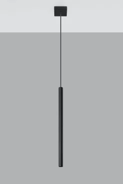 Lampa wisząca PASTELO 1 czarna (SL.0469) - Sollux