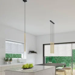 Lampa Wisząca PASTELO 5L złoty połysk (SL.1198) - Sollux Lighting