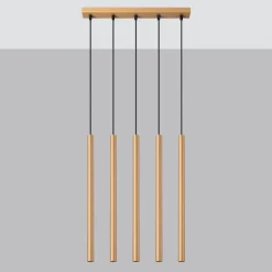 Lampa wisząca PASTELO 5L złota (SL.1173) - Sollux Lighting