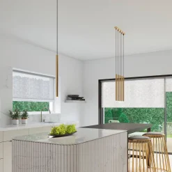 Lampa wisząca PASTELO 5L złota (SL.1173) - Sollux Lighting