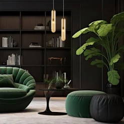 Lampa wisząca PAX GOLD 1 (ML0338) - Milagro