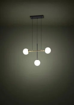 Lampa wisząca PAZ czarna (390177) - EGLO