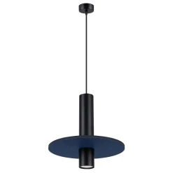 Lampa wisząca PELTA 1 czarna/granatowa (SL.1884) - Sollux Lighting