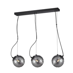 Lampa wisząca Perona (PND-92389-3L-BK) - Italux