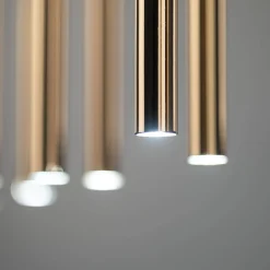 Lampa wisząca PIANO BLACK GOLD 12 (10119) - TK Lighting