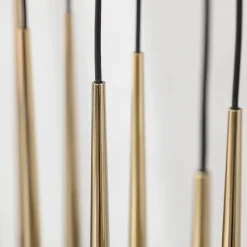 Lampa wisząca PIANO BLACK GOLD 12 (10119) - TK Lighting