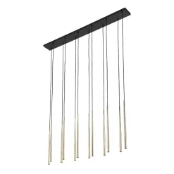 Lampa wisząca PIANO BLACK GOLD 12 (10119) - TK Lighting
