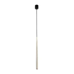 Lampa wisząca PIANO BLACK GOLD 1 (10116) - TK Lighting
