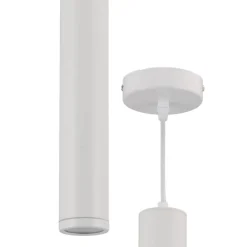 Lampa wisząca PORTER WHITE 1xGU10 (ML8869) - Milagro