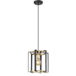 Lampa wisząca Primero (PND-44003-1-BK-GD) - Italux