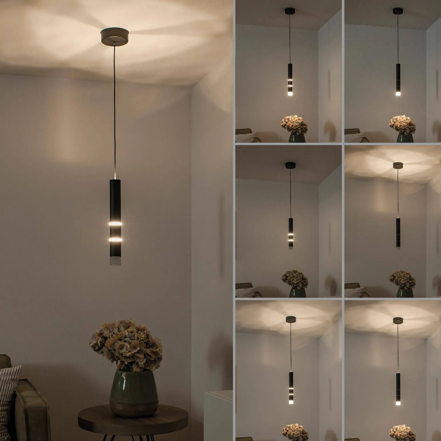 LAMPA WISZĄCA PURE-VEGA (2211-18) - Paul Neuhaus