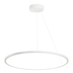 Lampa Wisząca Ringa LED biała (PL0150-WH) - Yaskr