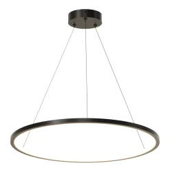 Lampa Wisząca Ringa LED czarna (PL0150-BK) - Yaskr
