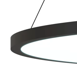 Lampa Wisząca Ringa LED czarna (PL0150-BK) - Yaskr