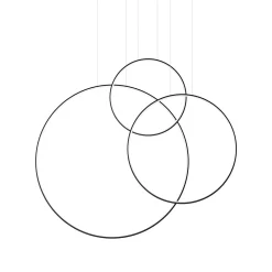 Lampa wisząca RIO 3 55/78/110 czarna LED 3000K (TH.540) - Thoro Lighting