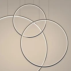 Lampa wisząca RIO 3 55/78/110 czarna LED 3000K (TH.540) - Thoro Lighting