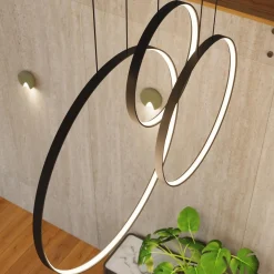 Lampa wisząca RIO 3 55/78/110 czarna LED 4000K (TH.541) - Thoro Lighting