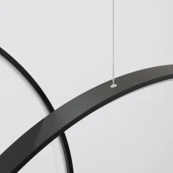 Lampa wisząca RIO 5 55/55/78/110/110 czarna LED 4000K (TH.544) - Thoro Lighting