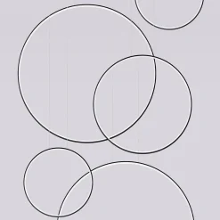 Lampa wisząca RIO 5 55/55/78/110/110 czarna LED 4000K (TH.544) - Thoro Lighting