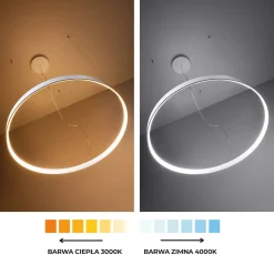 Lampa wisząca RIO 110 biały LED 4000K (TH.111) - Thoro Lighting