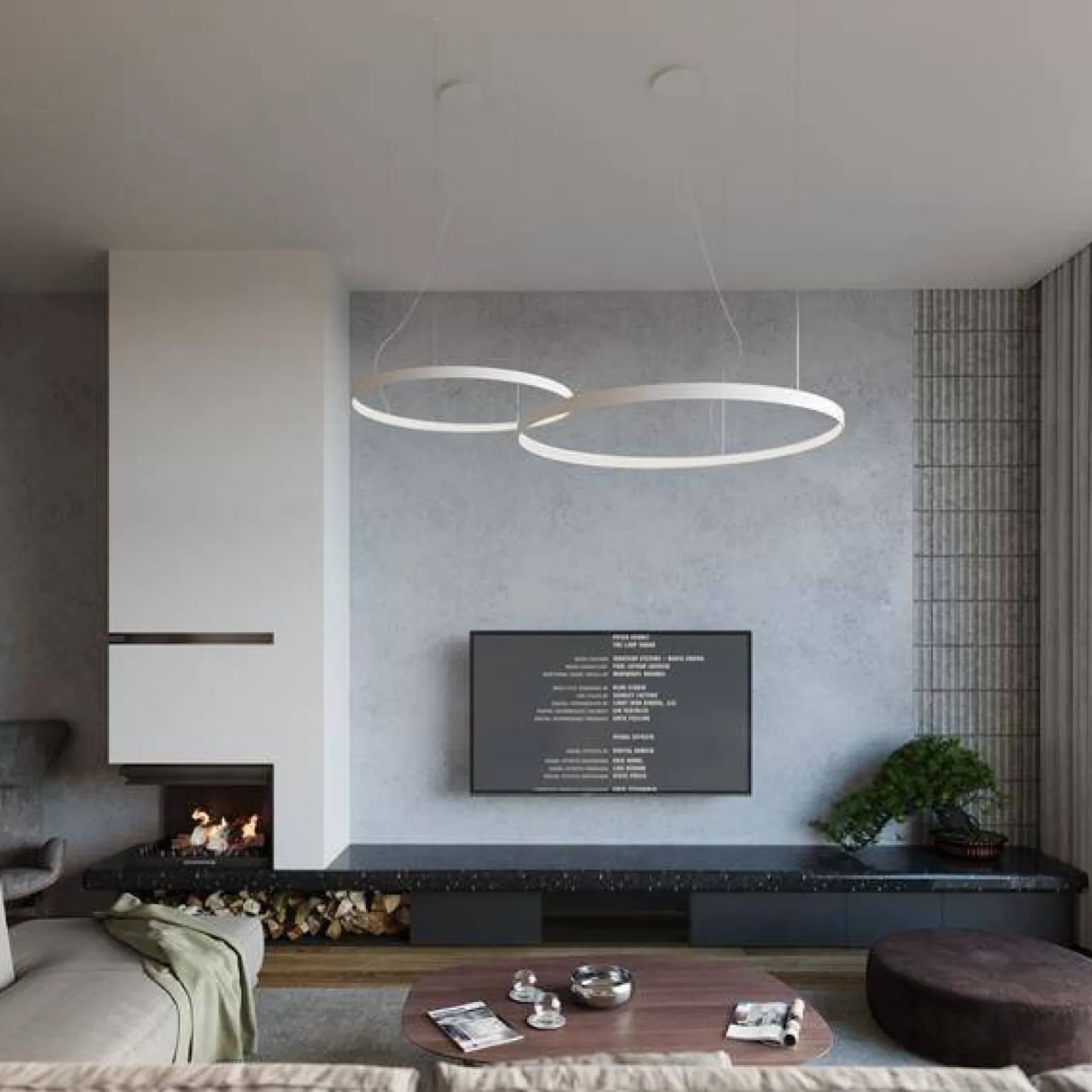 Lampa wisząca RIO 78 biały LED 4000K (TH.109) - Thoro Lighting