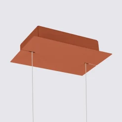 Lampa wisząca RIO 110 ochra czerwona LED 3000K (TH.407) - Thoro Lighting