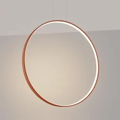 Lampa wisząca RIO 78 ochra czerwona LED 3000K (TH.406) - Thoro Lighting