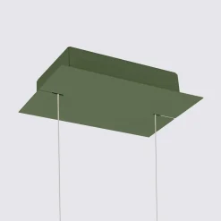 Lampa wisząca RIO 110 zielona oliwka LED 3000K (TH.385) - Thoro Lighting