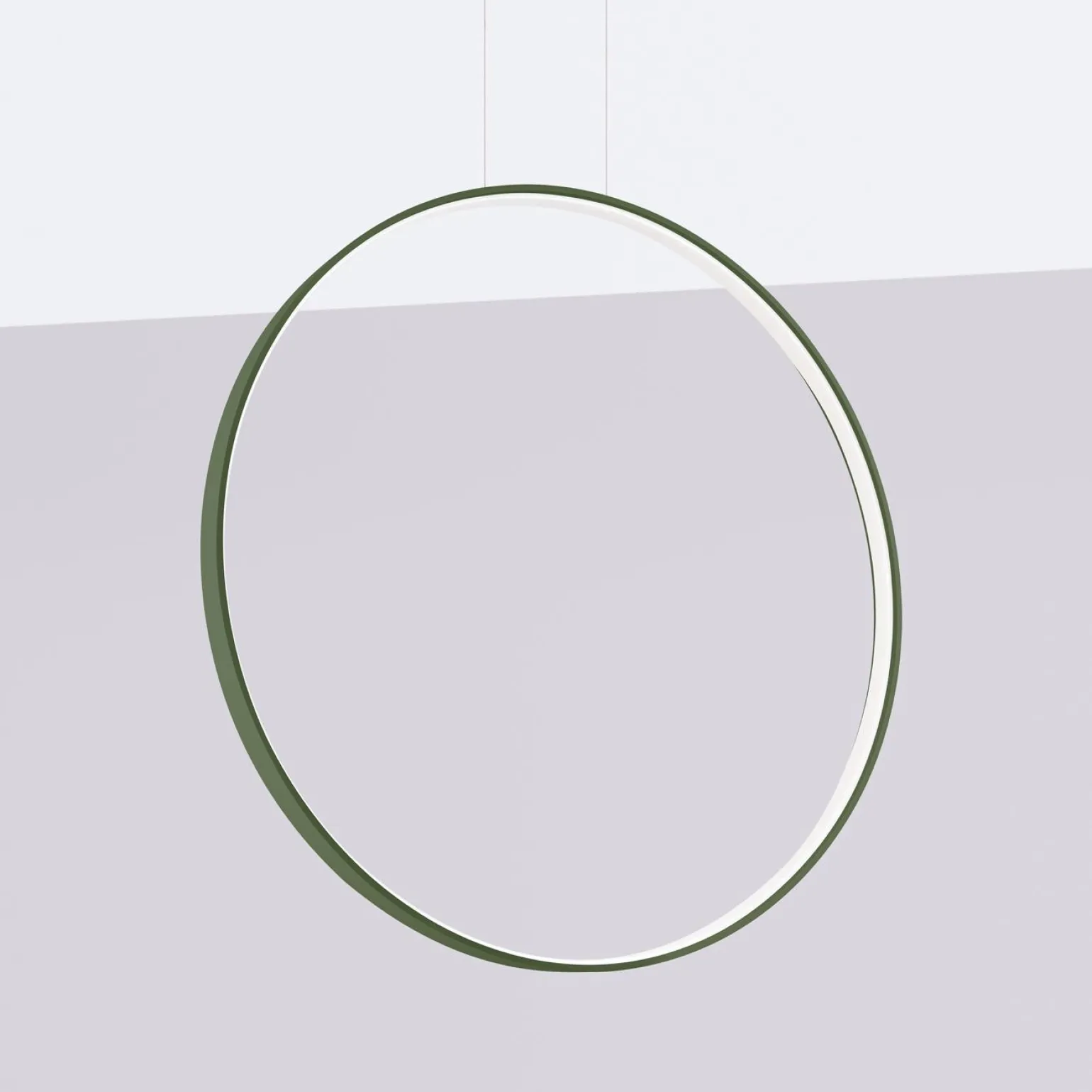 Lampa wisząca RIO 78 zielona oliwka LED 4000K (TH.387) - Thoro Lighting