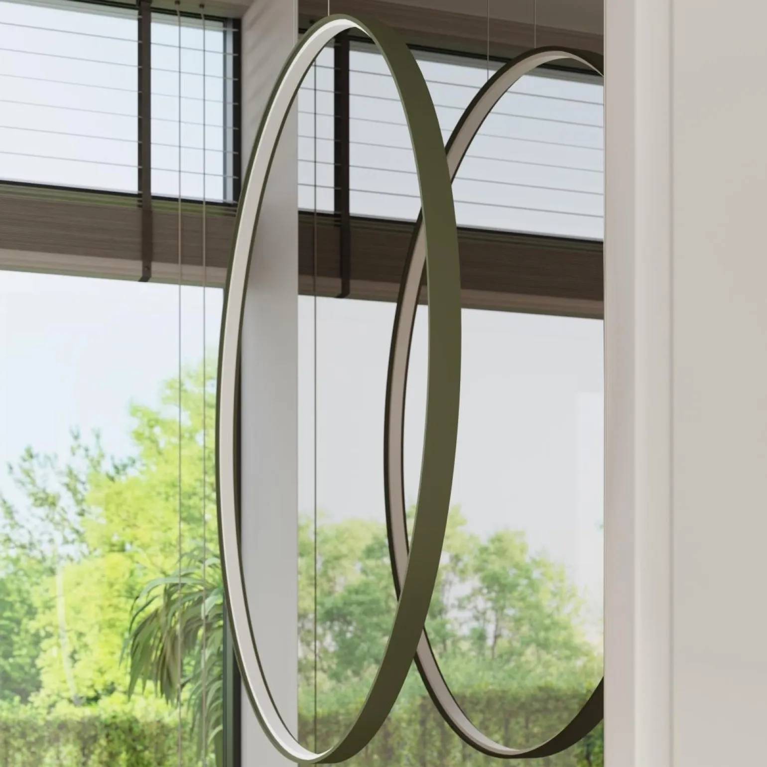 Lampa wisząca RIO 78 zielona oliwka LED 4000K (TH.387) - Thoro Lighting