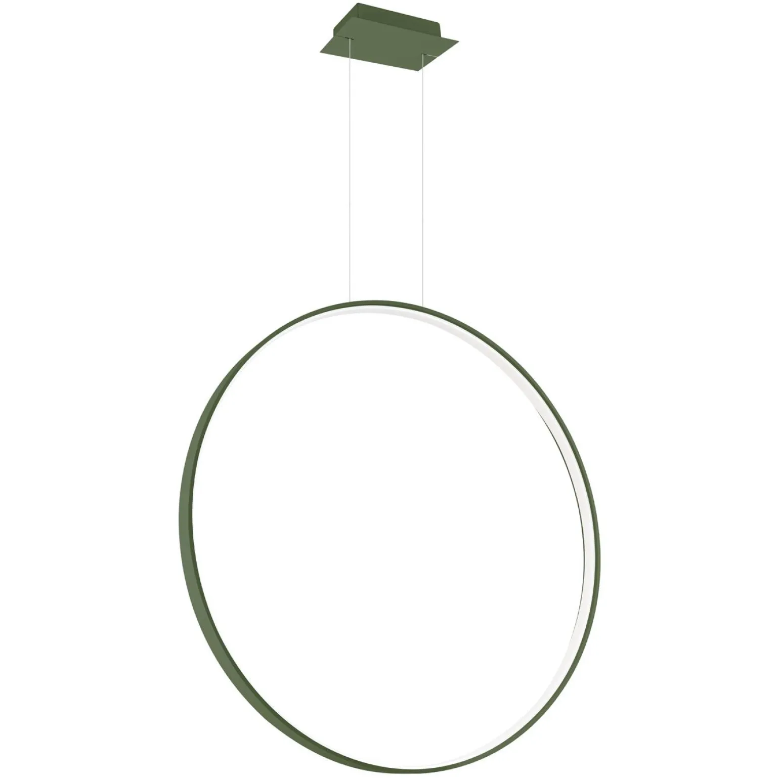 Lampa wisząca RIO 78 zielona oliwka LED 3000K (TH.384) - Thoro Lighting