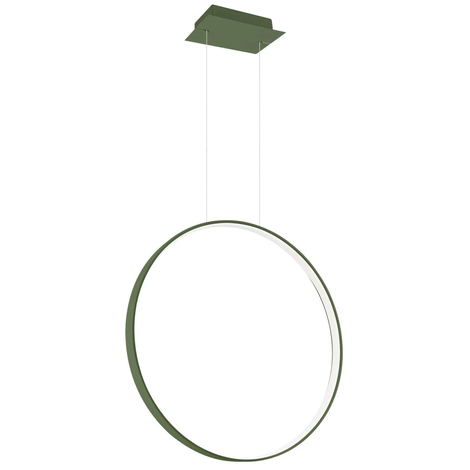 Lampa wisząca RIO 55 zielona oliwka LED 4000K (TH.386) - Thoro Lighting