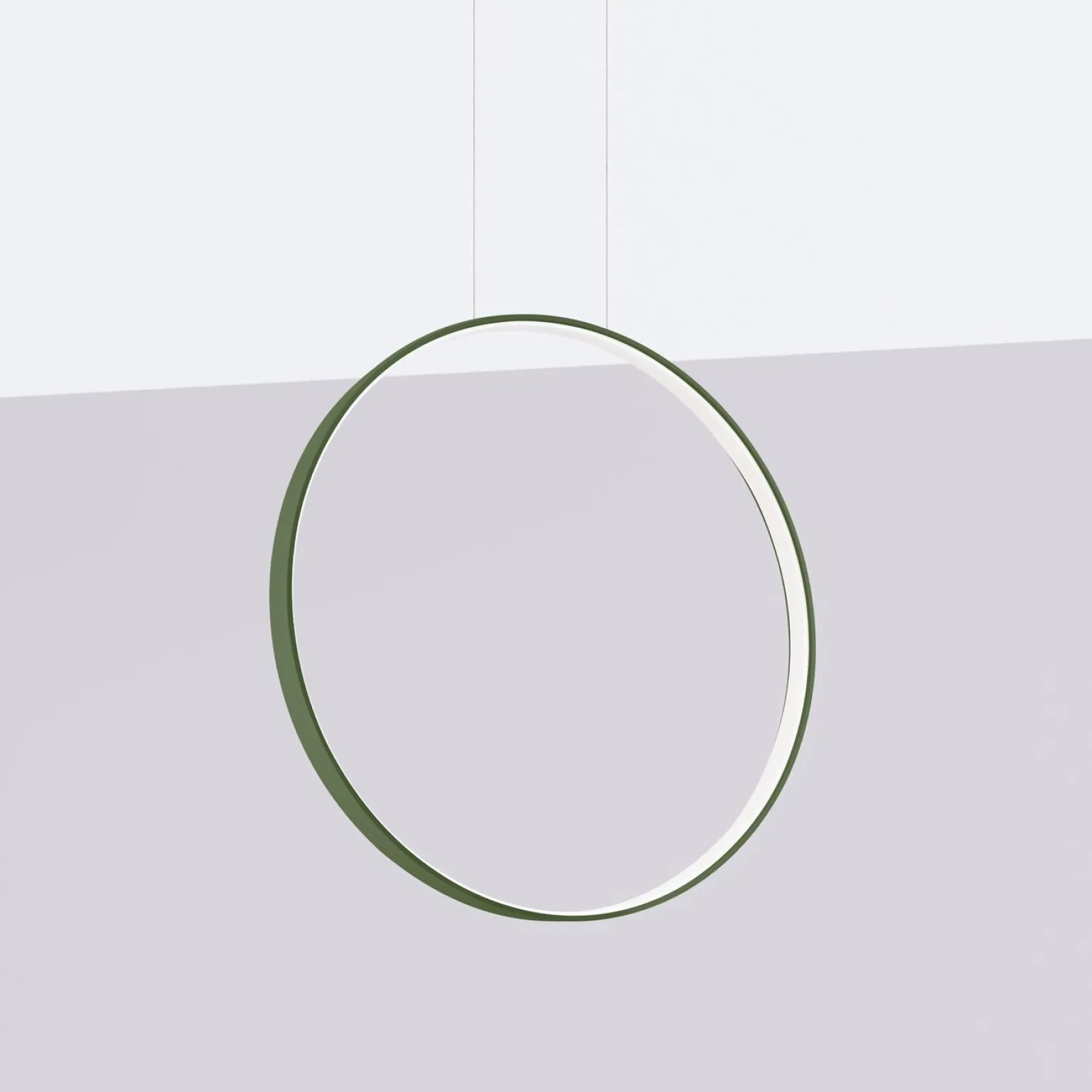 Lampa wisząca RIO 55 zielona oliwka LED 4000K (TH.386) - Thoro Lighting