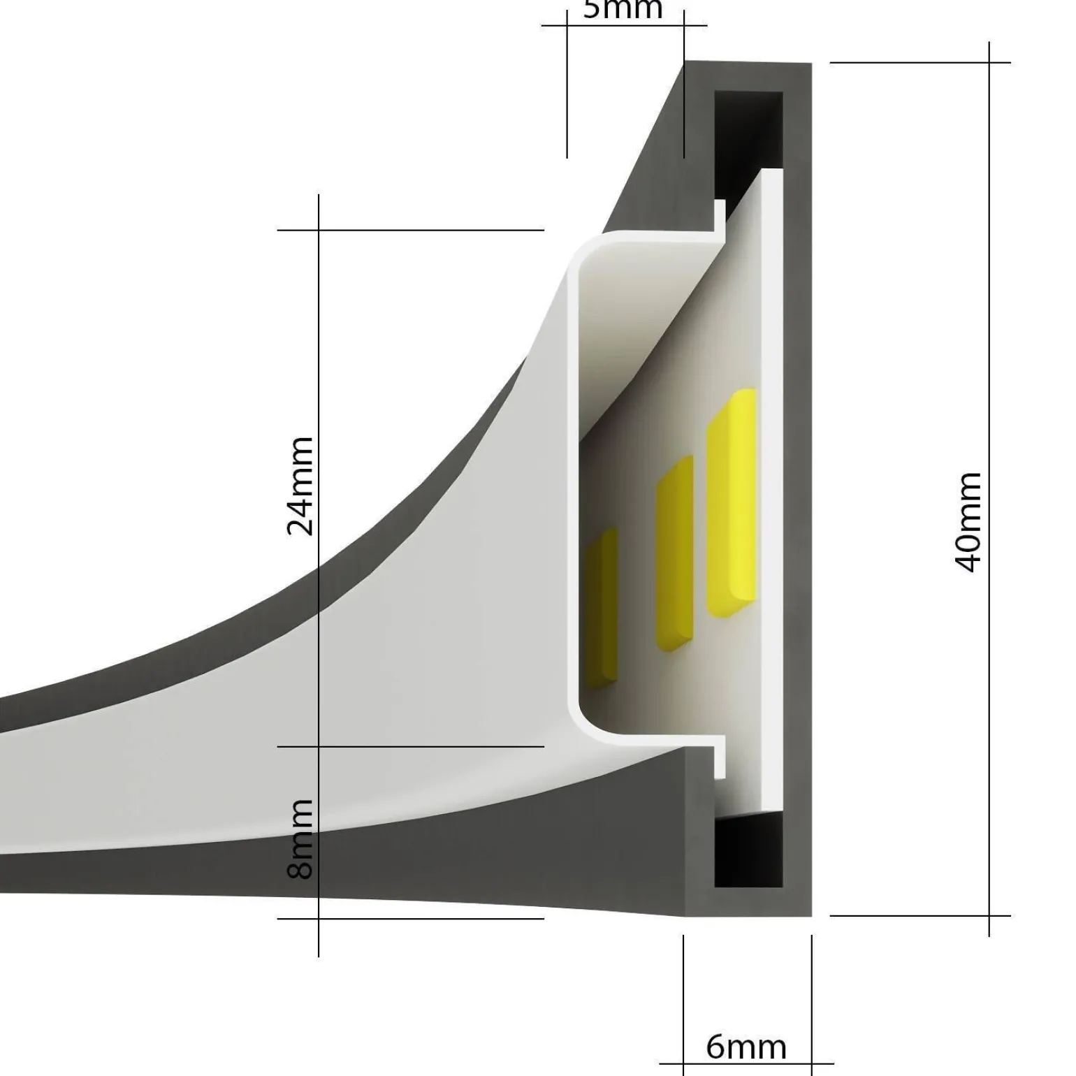Lampa wisząca RIO 78 złota LED 3000K (TH.175) - Thoro Lighting