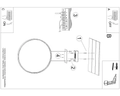 Lampa wisząca RIO 78 złota LED 3000K (TH.175) - Thoro Lighting