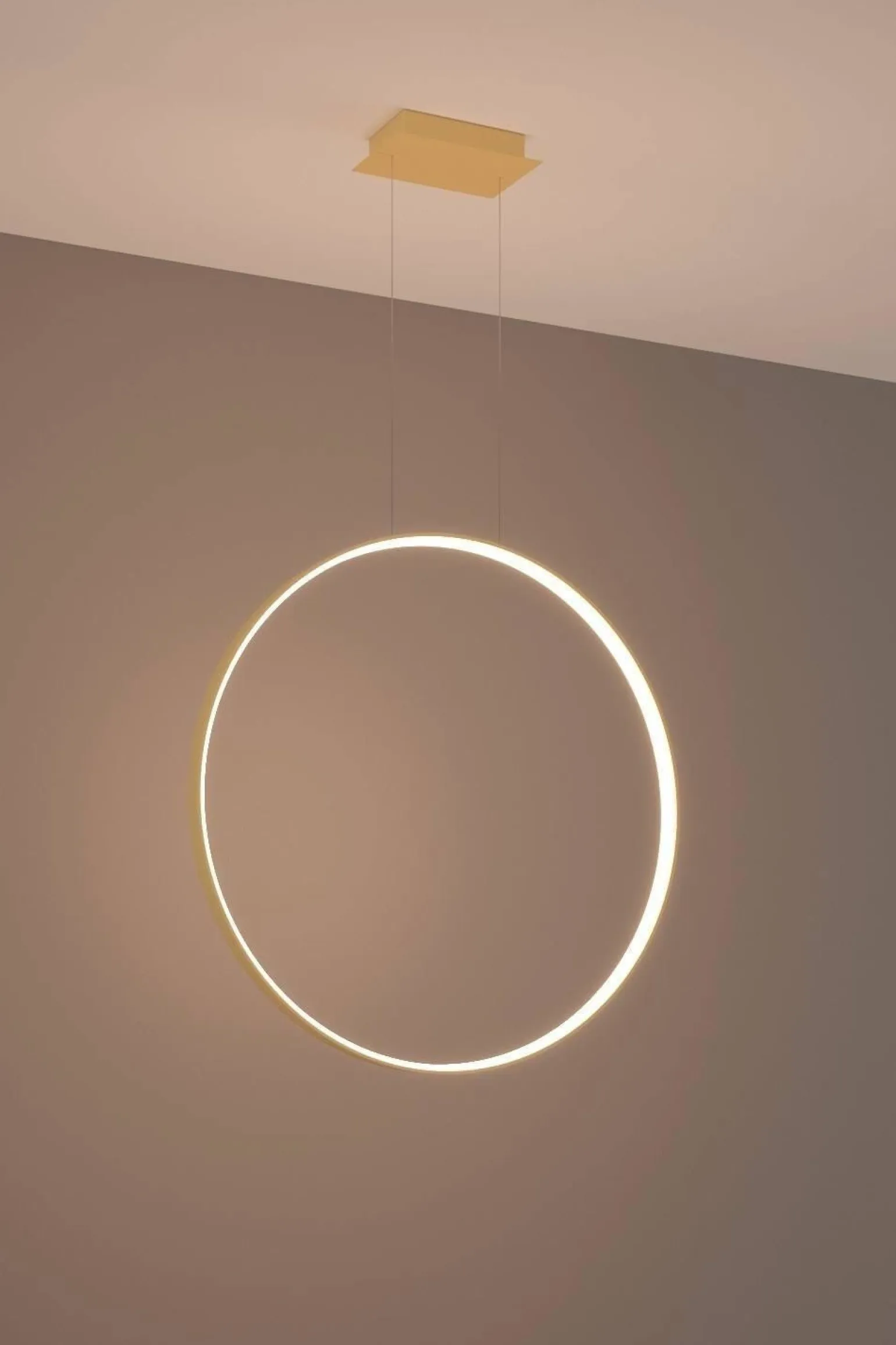 Lampa wisząca RIO 78 złota LED 3000K (TH.175) - Thoro Lighting