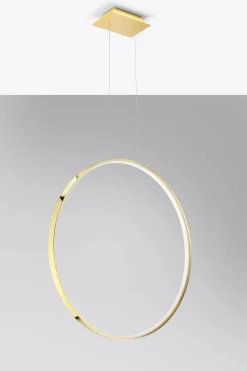 Lampa wisząca RIO 78 złoty połysk LED 3000K (TH.248) - Thoro Lighting