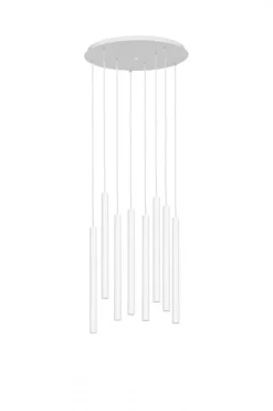 Lampa wisząca ROLL 8 kolor Biały (11168801) - KASPA