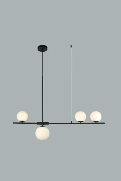 Lampa wisząca SANTANDER czarna kule BK (AZ4418) - Azzardo