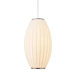 Lampa wisząca SILK BARREL biała 50 cm (ST-2335-20) - Step into Design